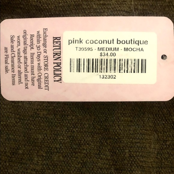 mocha brown sweater off the shoulder flare sleeve bell sleeve - Picture 3 of 4